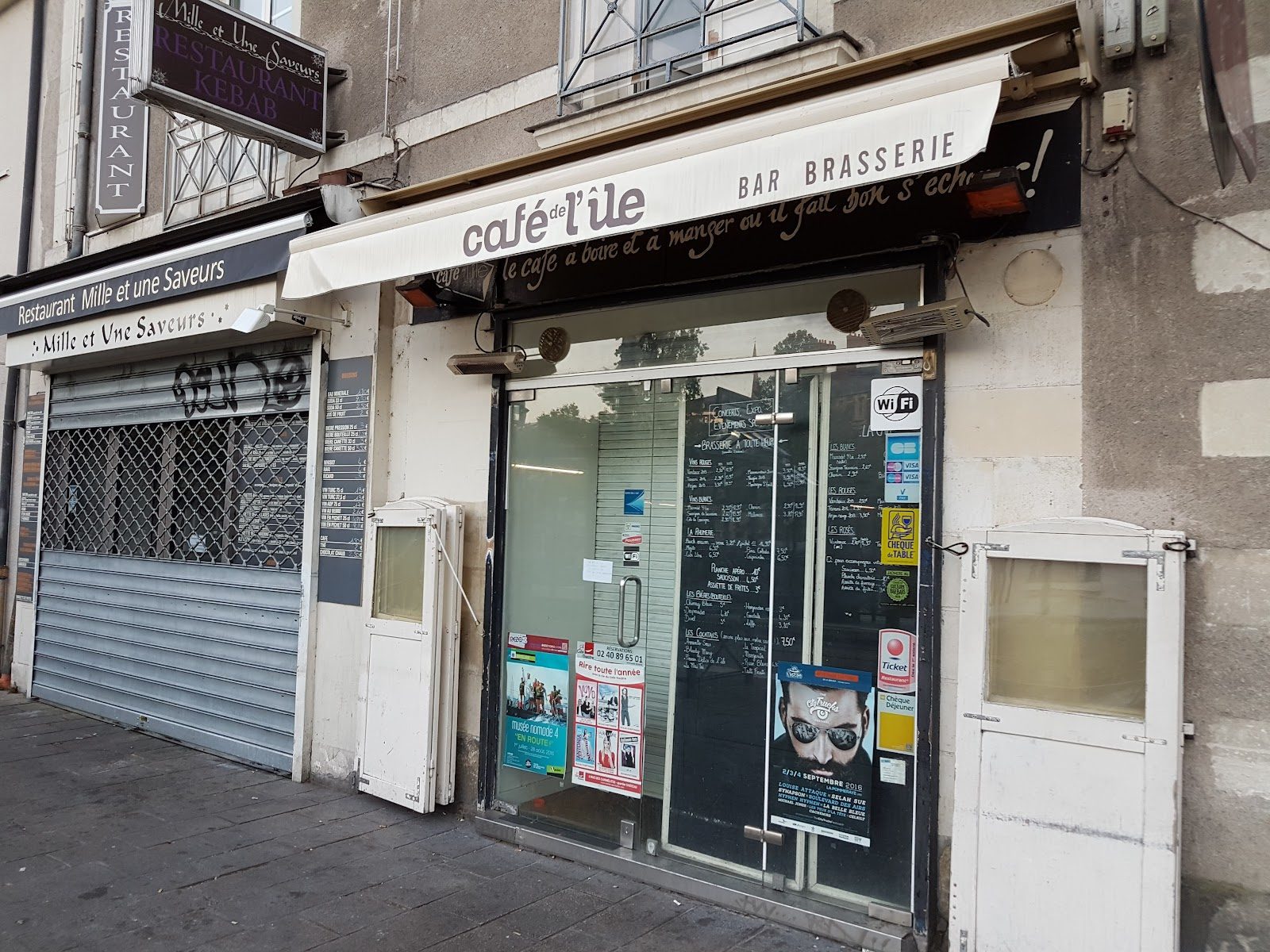 Café de l'Île, restaurant à Nantes