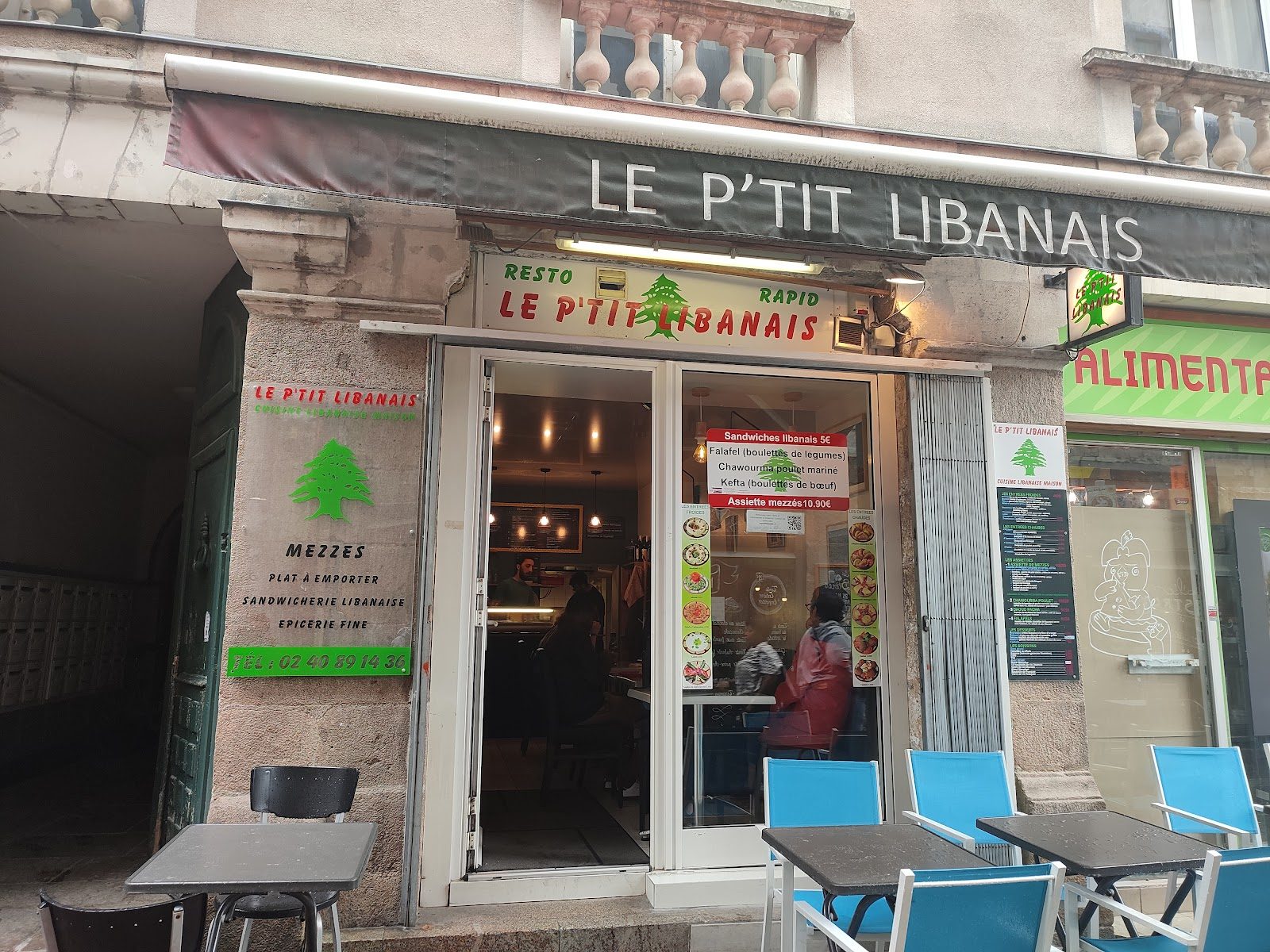 Le P'tit Libanais, restaurant à Nantes