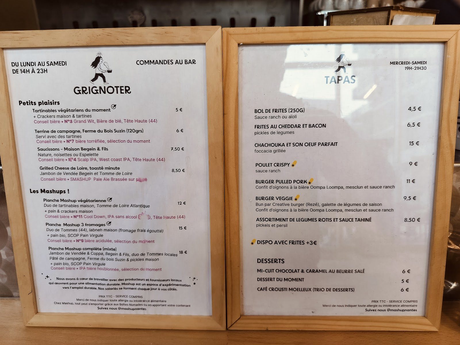 Mashup Bar, restaurant à Nantes