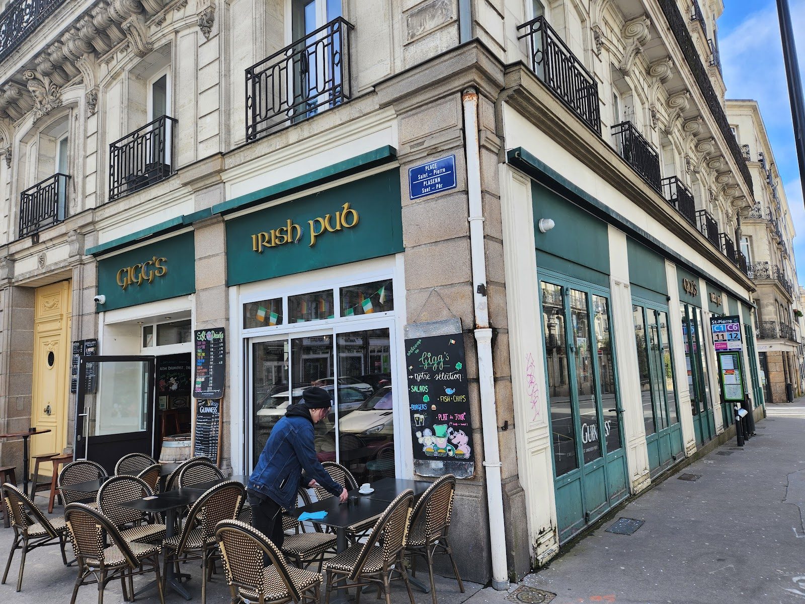Gigg's Irish Pub, restaurant à Nantes