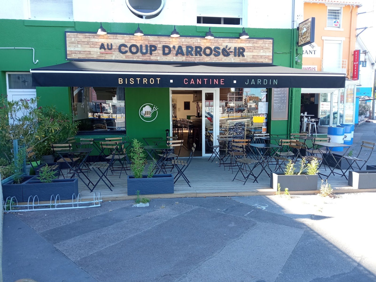 Au coup d'arrosoir, restaurant à Nantes