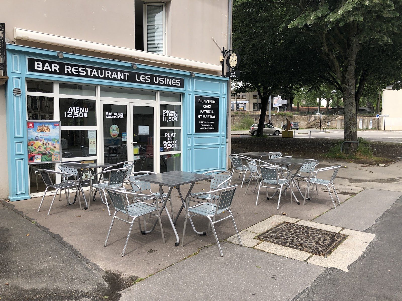 Café des Usines, restaurant à Nantes