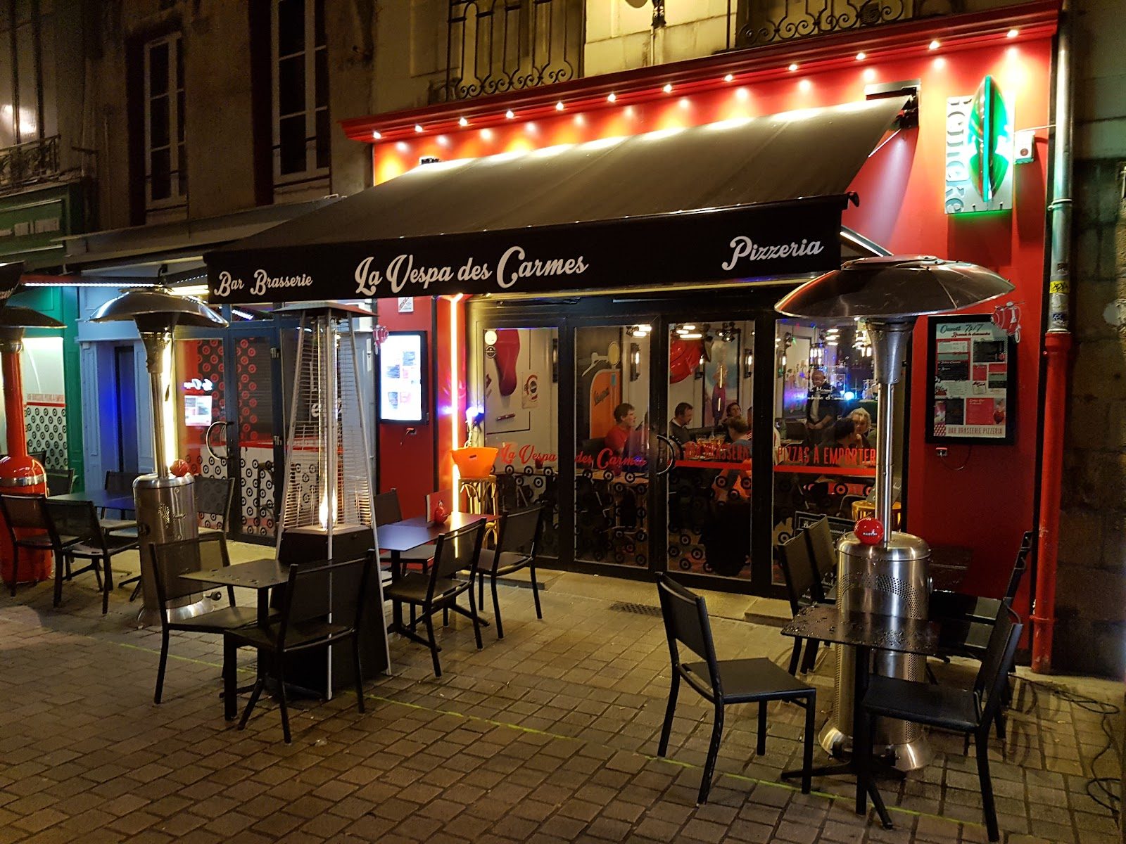 La Vespa des Carmes, restaurant à Nantes