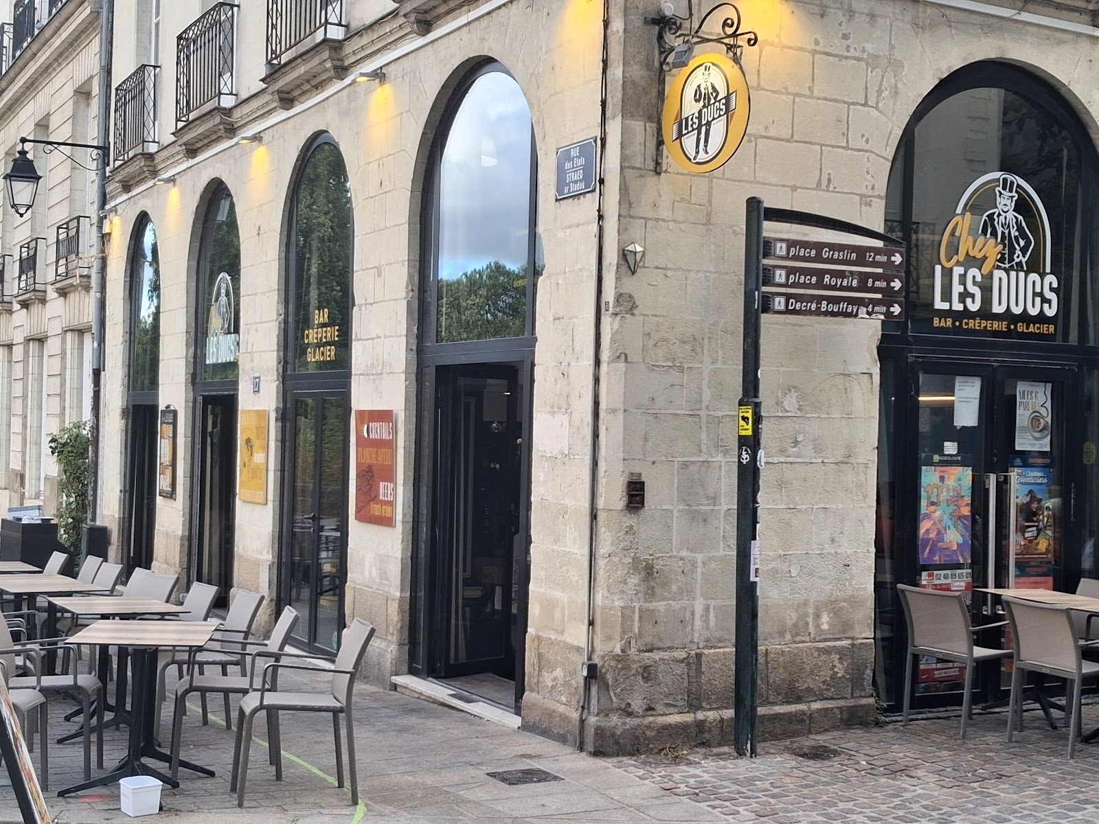 Restaurant Crêperie Glacier Chez Les Ducs, restaurant à Nantes